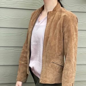 Chestnut Suede Jacket